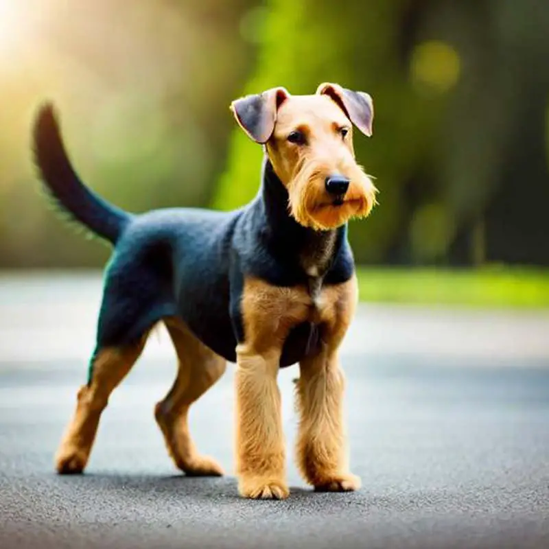The appearance of the Miniature (Toy) Airedale Terrier