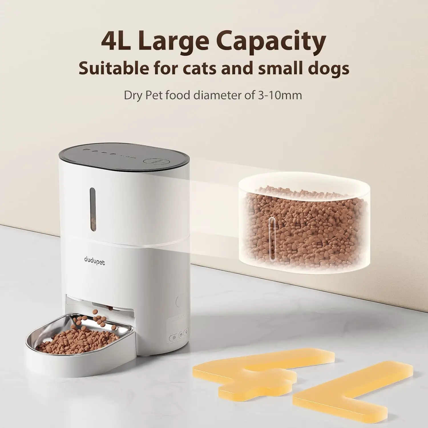 DUDUPET Automatic Cat Feeder WiFi - 4L Review